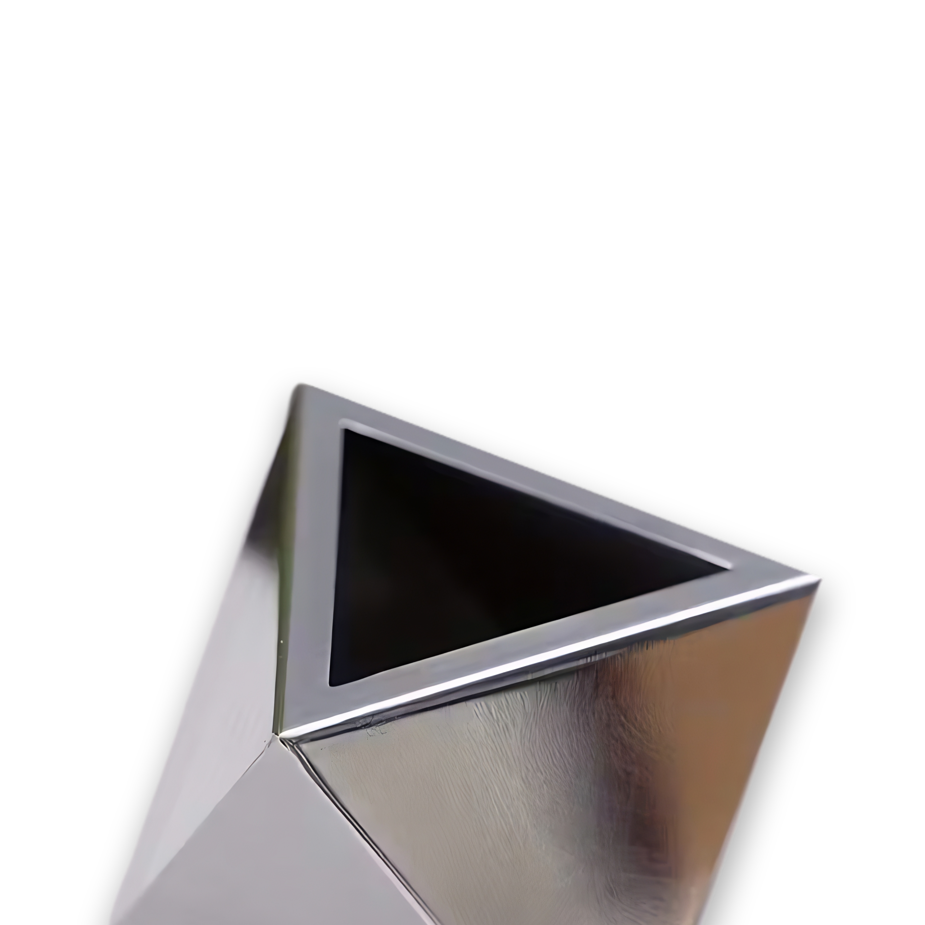 Stainless Steel Rhombus flower vase