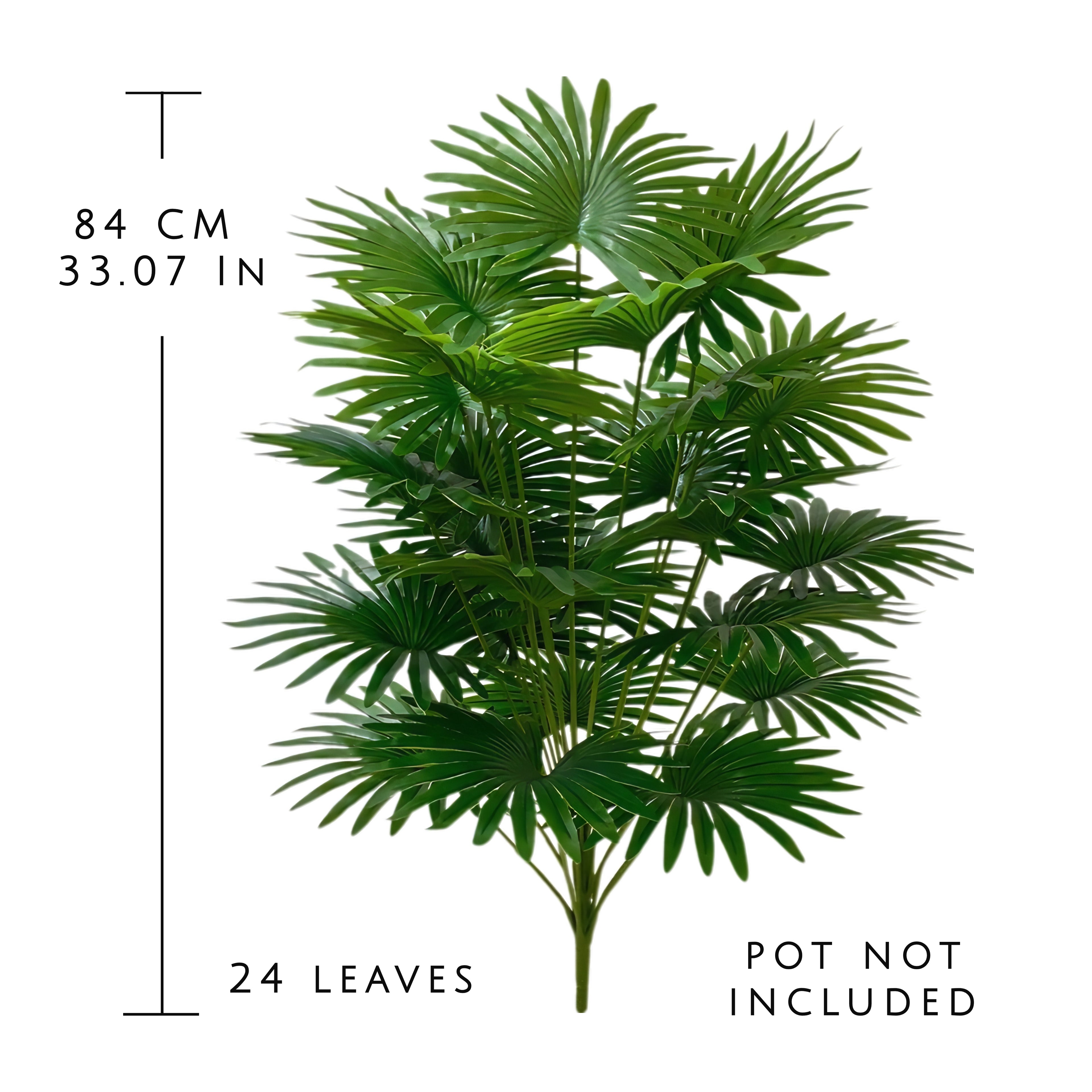 Artificial Tropical Tung Palm Tree large